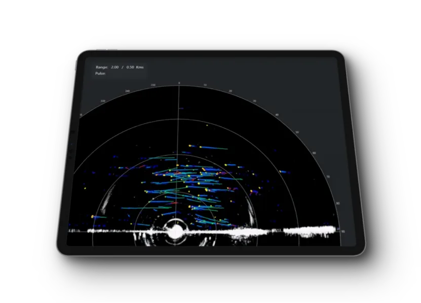 BirdTrack dashboard shown on a tablet — STRIX shutdown-on-demand interface